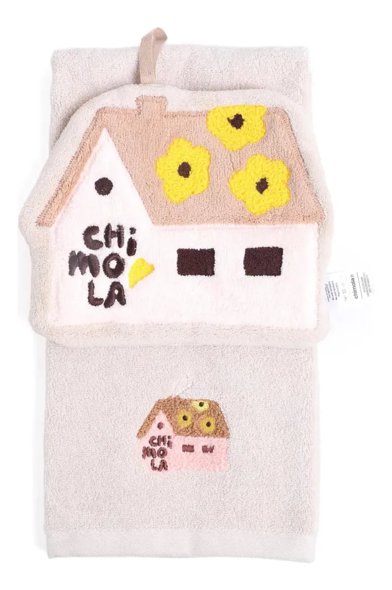 Chimola Set De 2 Toallas Home Beige TX42