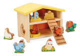 Janod Granja Mi Primer Gallinero Didáctico J03311