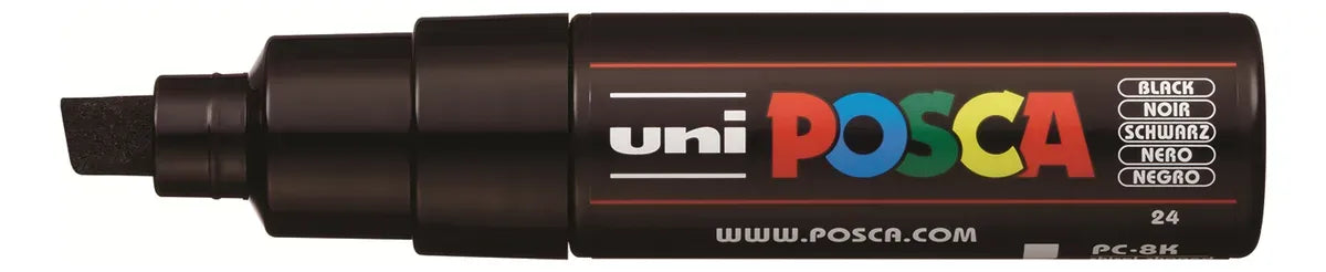 Posca Marcador PC-8K de punta chanfle MUNPC8K