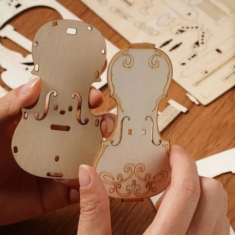 Robotime Puzzle 3d Violonchelo Tg411 Rolife