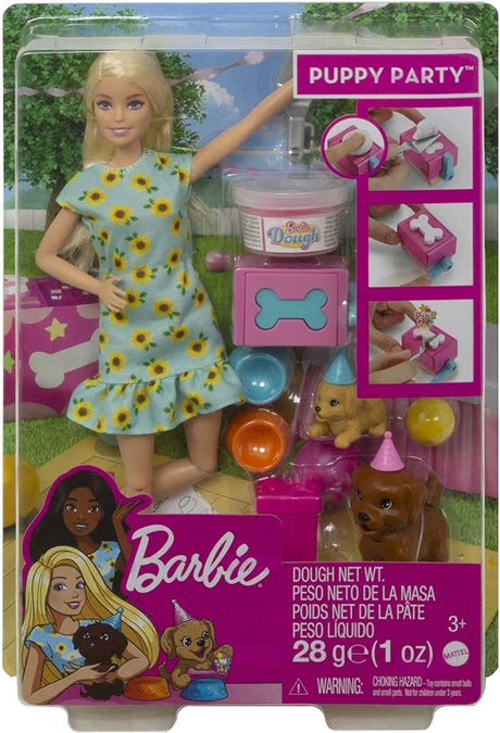 Muñeca Barbie Fiesta De Perritos Mattel Gxv75