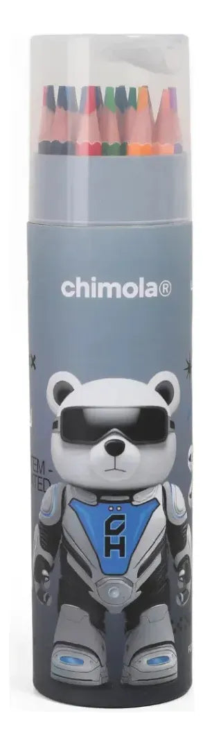 Chimola Set De Lapices x24 Bearbot ST66