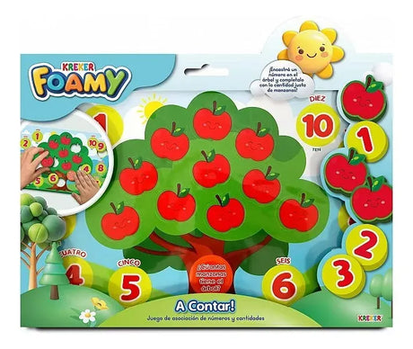 Foamy A Contar! Arbol Con Manzanas 817