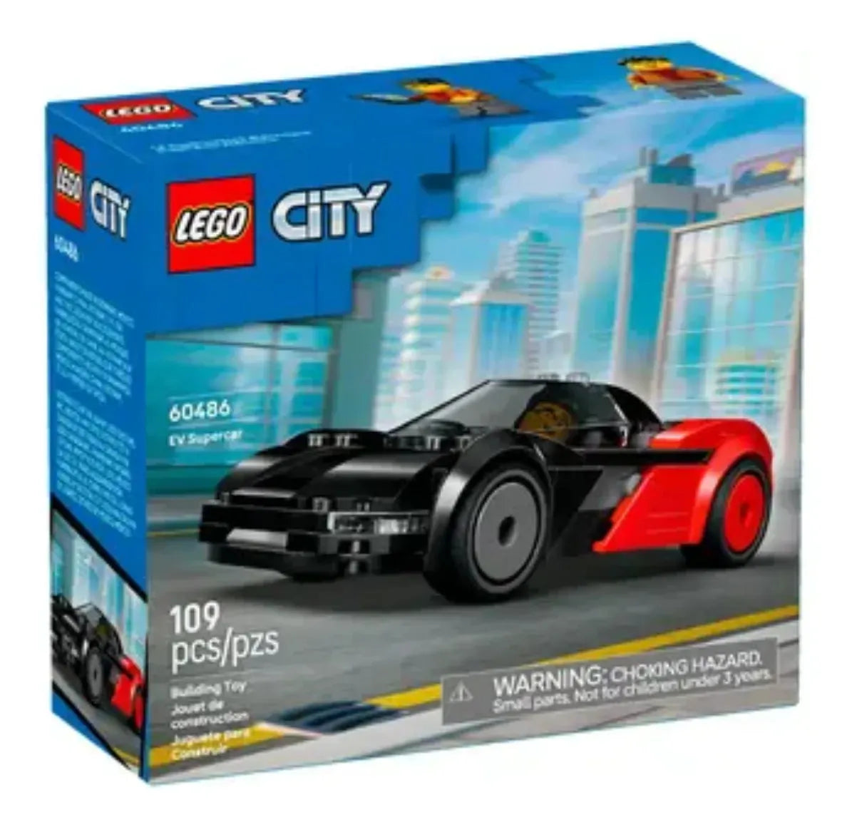 Lego City Vehículos: Supercoche Eléctrico 60486