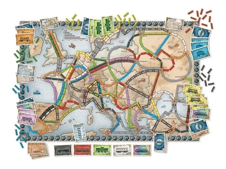 Juego Aventureros al Tren Europa 3901