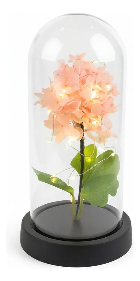 Flor Artificial Cupula Con Luz Surtido 21cm Kl792