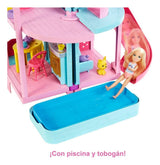 Barbie Casa De Juegos 2 Pisos Muñeca Chelsea Hck77 Mattel