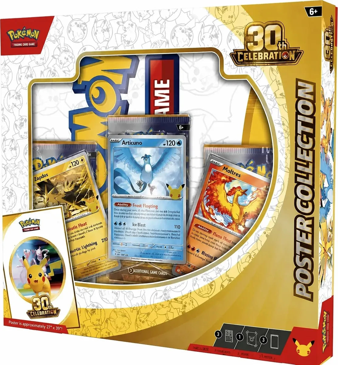 Pokemon Tcg: 30th Celebration Poster Collection Ingles 10-10467-109