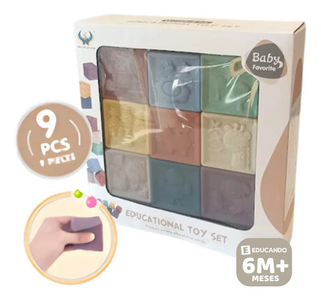 Baby Favorite Set educacional Cubo divertido de nueve piezas ZY1343970
