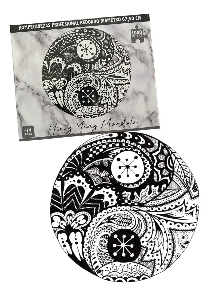 Puzzle Circular 1000 Pzas Yin y Jang 810-201 FD10002698 (32)