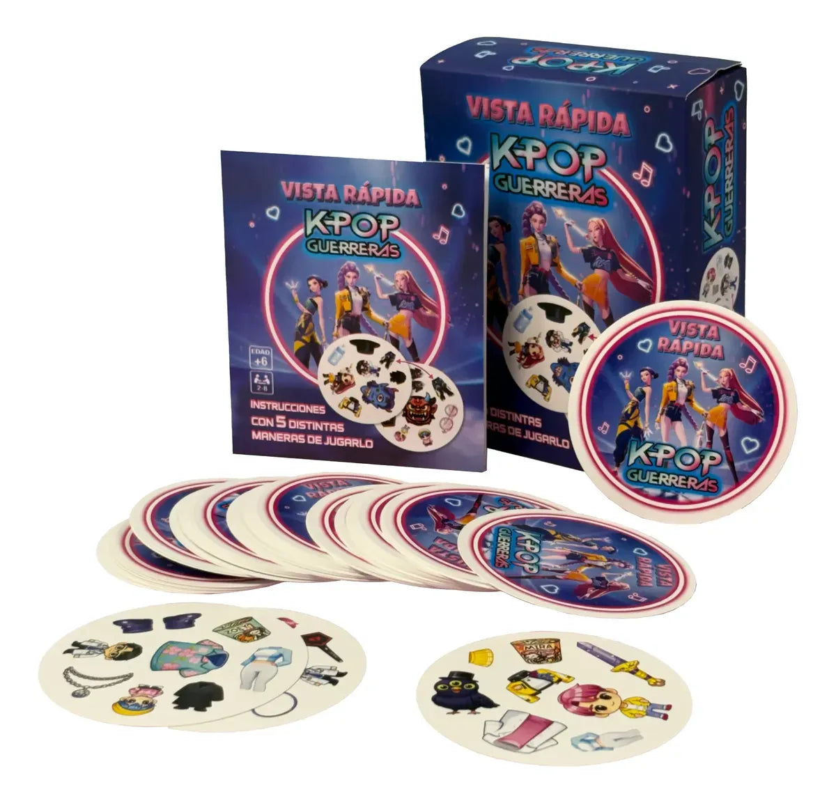 Juego Vista Rapida K-Pop Guerreras 3526