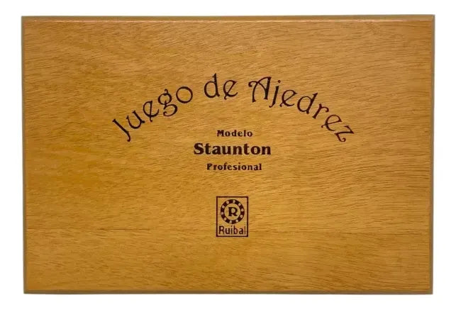 Ajedrez de madera 01091014