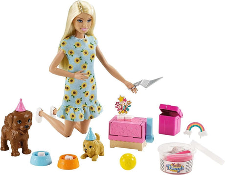 Muñeca Barbie Fiesta De Perritos Mattel Gxv75