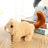 Ardilla de Peluche a Pila Shine KL264