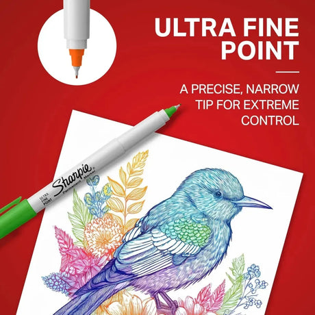 Sharpie Marcadores Ultra Finos X8 Surtidos 37600PP