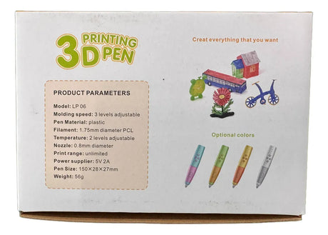 Impresora 3d Lapiz Azul Lp06 Shine