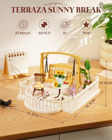 Robotime Rolife Puzzle 3d Sunny Break Terrace Dwp08
