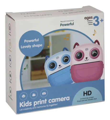 Camara Instantanea para niños Buho AZUL S56818