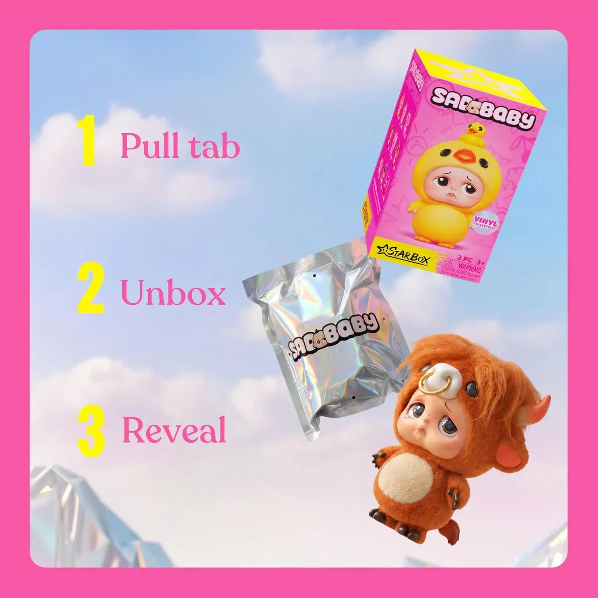 Sad Baby Animals Caja Sorpresa Series 1 17902UQ1