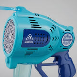Pistola Burbujero Con Luces Automática Recargable Kb1296 Azul