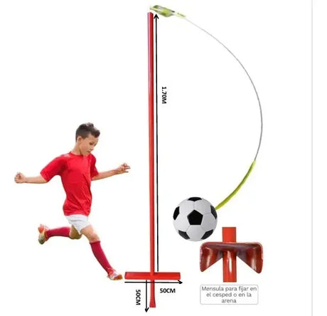 Juego De Futbol Orbital Rotor 9008 Rojo