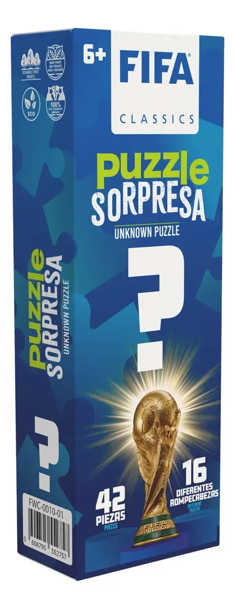 Rompecabezas Puzzle Fifa Sorpresa + Mascota Fwc-0010-01