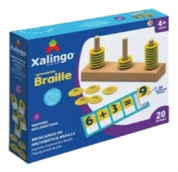 Jugando Matematicas Braille 20 Fichas 0991277.6