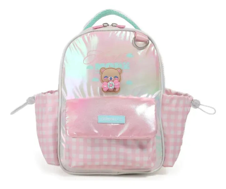 Chimola Mochila Espalda 12p Spin Bear White FS128