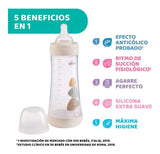 Chicco Mamadera Perfect 5 300ml Amarilla F. Rapido 20235300370