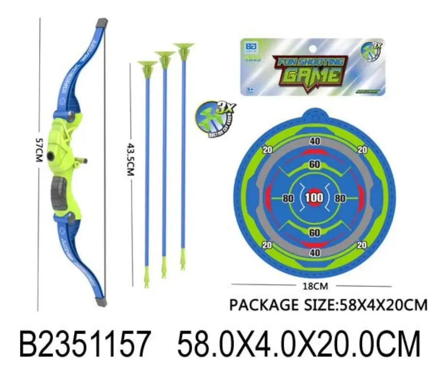Juego de Arco y Flechas 2351157 Shine