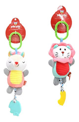 Animalitos Con sonajero y Mordillo 30cm 8697