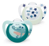 Nuk Set de 2 Chup. Star Dia & Noche T2 10736783