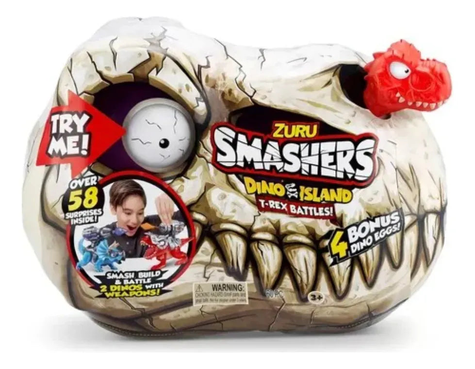 Zuru Smashers Dino Island T-Rex Battle 50 Surprises 7969 74102