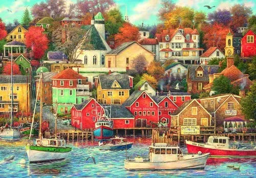 Puzzle Hqc Good Times Harbor 1500 Pzas 31685 Clementoni