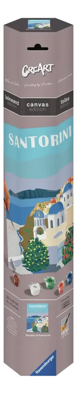 Ravensburger CreArt Serie B Canvas Pinta Por Numeros Santorini 23906