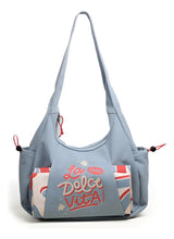Chimola Bolso De Playa Lola Light Blue BP132