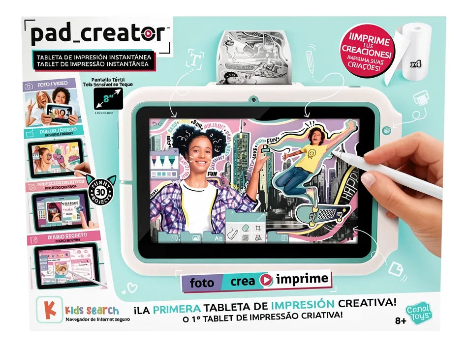 Pad Creator Camara Tableta Instantanea Clk023