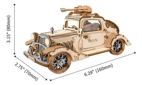 Robotime Puzzle 3d Auto Antiguo Tg504 Rolife
