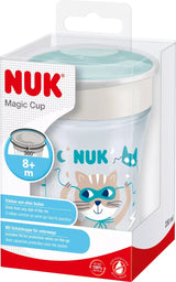 Nuk Vaso Evo Magic Cup Gato verde 230ml 08m+ 10255604