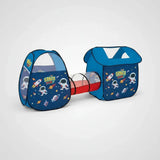 Carpa De Juegos Infantil Con Túnel Y Pelotero 2346642 Shine Azul