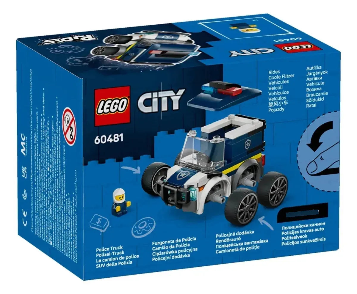 Lego City Vehículos: Furgoneta de Policía 60481