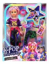 Kpop Diva Squad Muñeca Articulada 30cm Lad81157