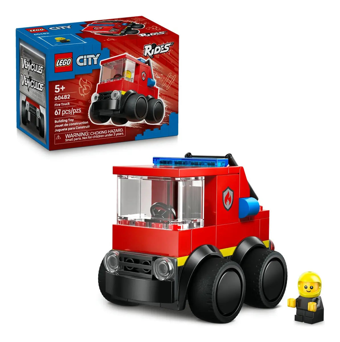Lego City Vehículos: Camión de Bomberos 60482