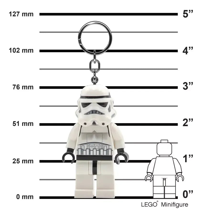 Lego Llavero Stormtrooper Star Wars Con Luz LGL-KE12H LE014
