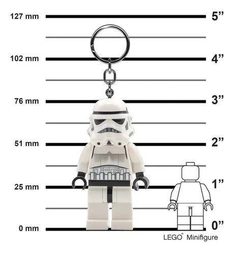 Lego Llavero Stormtrooper Star Wars Con Luz LGL-KE12H LE014