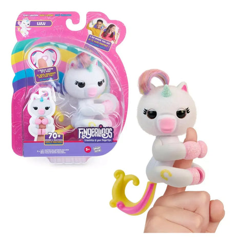 Fingerlings Interactivo Unicornio Lulu 3112