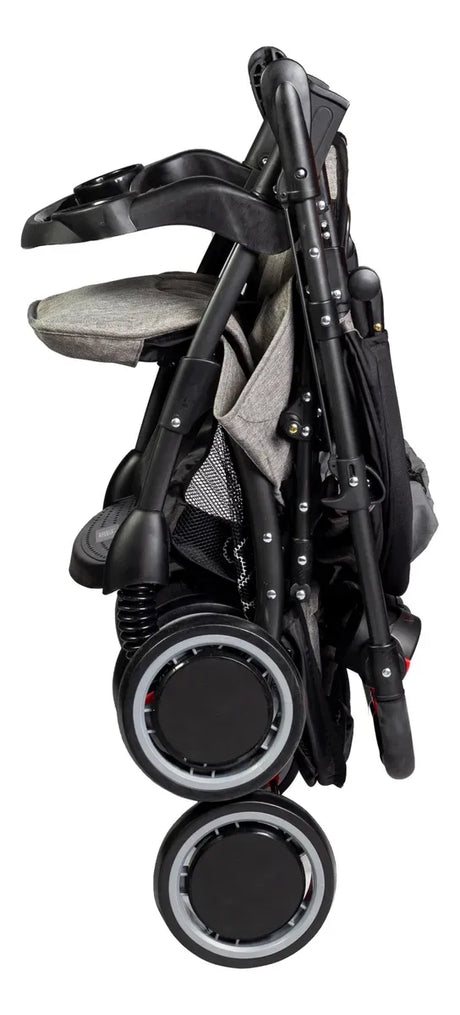 Baby One Coche Trend Pro travel system con manija rebatible color negro D/E BOTS-011S