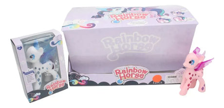 Beauty Horse Caballo Arcoiris con Luz 1992005 Shine