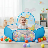Pelotero Corralito Plegable Bebe Con 50 Pelotas T01-05