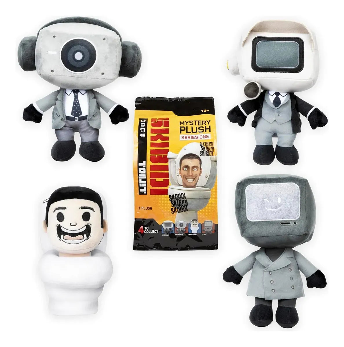 Skibidi Toilet Original Peluche Misterioso 28cm 1320
